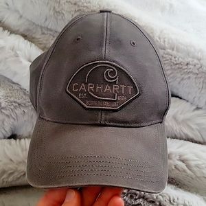 Carhartt gray baseball hat one size fits all